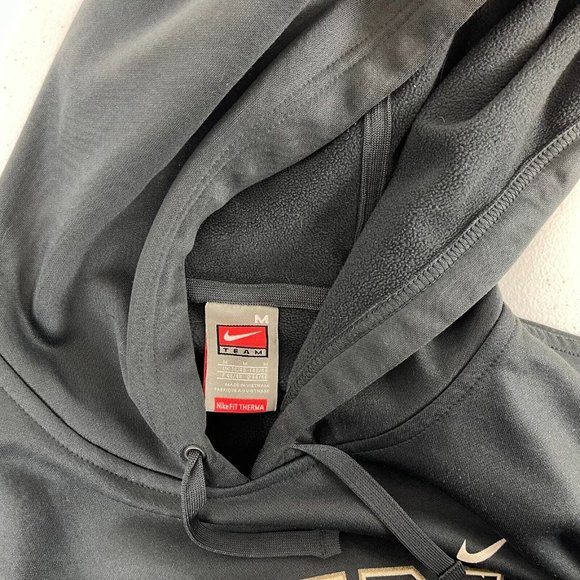 Nike Converse University Valkyries Therma Hoodie Sweatshirt NCAA College Grey M - Picture 5 of 5